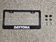 Daytona Black Stainless Steel License Plate Frame picture