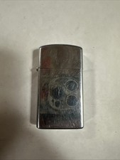 Vintage Late 70’s Early 80’s Zippo Slim Lighter Chrome Gently Used picture