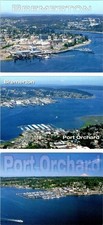 3~4X6 Postcards WA, Washington BREMERTON & PORT ORCHARD Kitsap Peninsula Cities picture