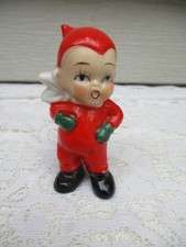 VINTAGE 1950s Red DEVIL Pixie ELF 3