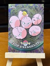 2000 Topps Chrome Pokémon TV Animation Edition #102 Exeggcute Trading Card picture