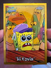 SERIALIZED 2025 Topps SpongeBob SquarePants 25 Topps Chrome #81 Hi Kevin 37/50 picture