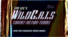 1993 Topps Jim Lee's Wild C.A.T.S. Trading Card Booster Pack picture