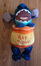 Rare Disney Store Lilo And Stitch Hide And Peek Plush STITCH In Hot Sauce picture