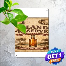 Vintage Havana Rum Bar Poster Tin Sign Retro Tropical Cantina Wall Metal Plaque picture