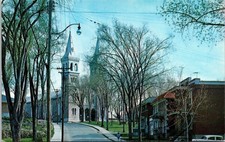 Saint Clement Catholic Parish Beauharnois Quebec Canada Chrome WOB Postcard picture