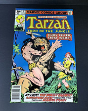 Tarzan Lord of the Jungle #1 (1977) Marvel Bronze Age Newsstand High Grade picture
