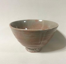 Hagi Ido Tea Bowl Matcha Bowl Tea Ceremony Pottery Large 15.5cm Handmade picture