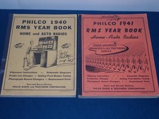 Philco 1940 1941 RMS Year Book Radios Phonographs picture