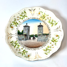 The Old City Gate ST AUGUSTINE FL FLORIDA Antique Souvenir Carlsbad Dish Plate picture