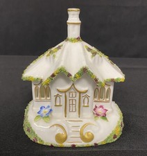 Coalport Cottages Gate House Figurine Delicate Porcelain Pastille Burner picture