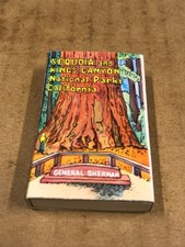 Vintage Unstruck Sequoia & Kings Canyon National Parks - Matchbox, Matchbook picture