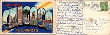 Grettings From Chicago, ILL Postcards used 52523 picture