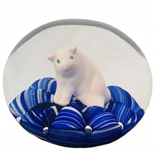 Vintage Joe St. Clair 1984 Pigglet Paperweight picture