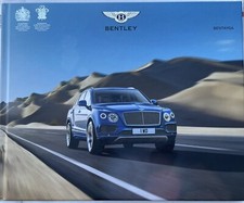 BENTLEY OFFICIAL BENTAYGA SUV PREMIER PRESTIGE SALES BROCHURE 2016 USA EDITION. picture