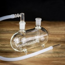 The Submarine-shaped Bubbler with 3 Ft Silicone Tube and Glass Bowl picture
