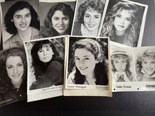 Vintage Actresses Headshots & Resumes Lot Maddie Corman Ally Walker Photo picture
