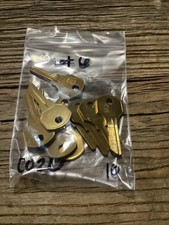 Curtis Industries NOS Key Blank Lot Of 10 Uncut C026 Brass Tone picture