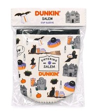 2026 Dunkin' Donuts Drink Sleeve Entering Salem sign Runs On Dunkin HTF Rare LE picture