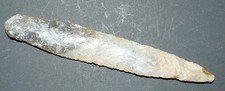New pictures, 10% off DAGGER TYPE 1 . WITH NICE FLAKING. DANISH NEOLITHIC DAGGER picture