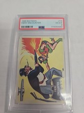 Vintage 1966 Batman Fiery Encounter #19 PSA 4 VG-EX The Penguin Robin picture