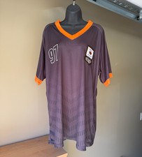 Tito's Handmade Vodka Womans Soccer Jersey Black/Orange Size 2XL picture