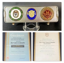 1948-1963 AVD ADAC DMV Motorsport Certificates Badges Race Vintage Automobile picture