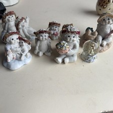 Vintage 1990's Lot of 8Dreamsicles Cherubs Angels ~ Signed By Kristin picture