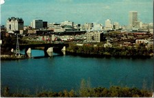 Aerial Winnipeg Manitoba Canada 1973 Chrome Postcard picture