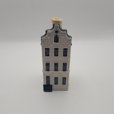 KLM Bols Delft Blue House 45 Keizersgracht Amsterdam Miniature Porcelain 2011 picture