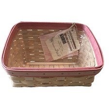Brand New Longaberger Horizons of Hope Basket Set W/ Liner 💗 picture