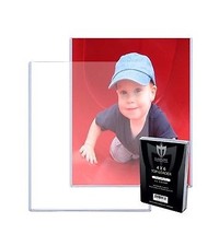150 Max Pro 4 x 6 PHOTO / POSTCARD HARD PLASTIC TOPLOAD HOLDERS TOPLOADERS 4x6 picture