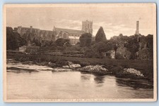 Dorset England Postcard Christchurch Priory and Ruins Near Bournemouth c1920's picture