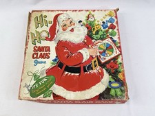 VTG Hi-Ho Santa Claus Game 1962 Whitman Publishing Co COMPLETE Board Game picture