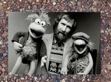 Jim Henson Gobo Fraggle Rock Studio 1982 4x6 Photo Lustre Print Behind Scenes picture