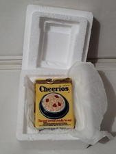 Franklin Mint Porcelain Hinged Trinket Box General Mills Cheerios Cereal 💥New💥 picture
