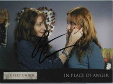 PATRICIA CLARKSON - Sarah O'Connor - Six Feet Under  - Autograph Trading Card picture