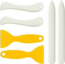 Thinp 6 Pcs Bone Folder Tool, Plastic Bone Folder Paper Creaser Tool picture