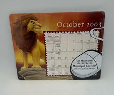 VINTAGE DISNEY LION KING 2003 MOUSEPAD CALENDAR NEW AND SEALED DISNEYANA picture