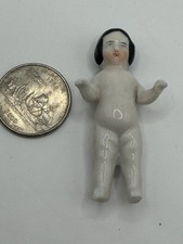 Frozen Charlie Charlotte Bisque Porcelain Doll Antique VTG Old Germany picture