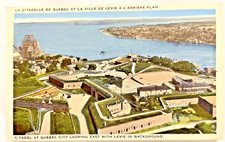 Citadel at Quebec City looking East with Levis in Background Postcard 368 picture