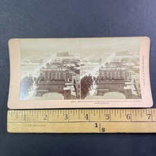San Francisco Earthquake Stereoview 1906 B. W. Kilburn Van Ness Avenue picture