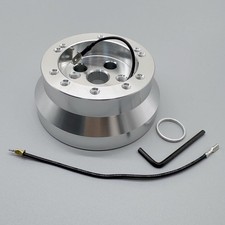 Universal 5/6 Hole Billet Aluminum Steering Wheel Short Hub Adapter for Chevy GM picture