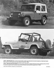 1990 Jeep Wrangler S and Islander Press Photo 0033 picture