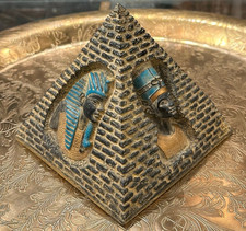 Authentic Ancient Egyptian Antique pyramids Pharaoh's tomb Statue Figurine BC picture