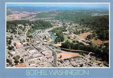 Bothell WA Washington Main Street Lutheran Church River 6x4 Postcard H36 picture