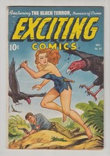 EXCITING COMICS #64 VG 4.0 BETTER COMICS 1948 picture