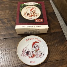 Vintage 1996 Hallmark Keepsake Ornament Disney Holiday Wishes 101 Dalmatians picture