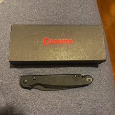 Daggerr Knives Nestor Flipper Knife Black G-10 (4.75