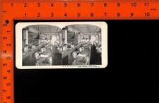 Stereoview Sears, Roebuck & Co. Chicago Illinois Watchmaking Jewelry Department picture